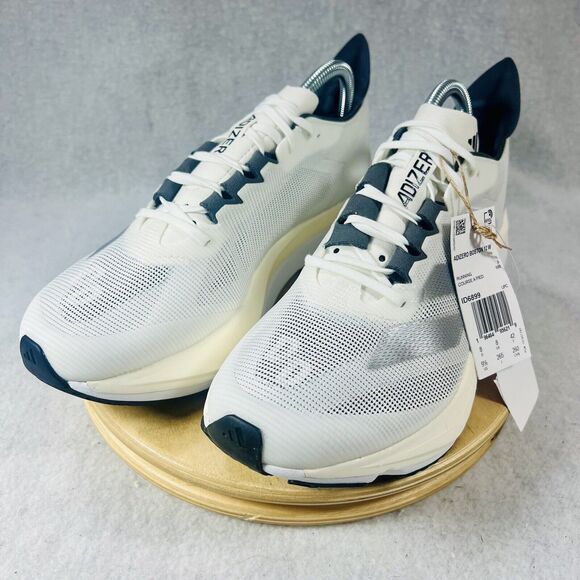adidas Adizero Boston 12 Sneakers Women’s Size 9.5 Marathon Running Shoes White - Picture 2 of 9
